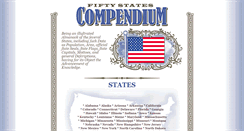 Desktop Screenshot of compendium.50statesproject.com