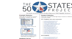 Desktop Screenshot of 50statesproject.com